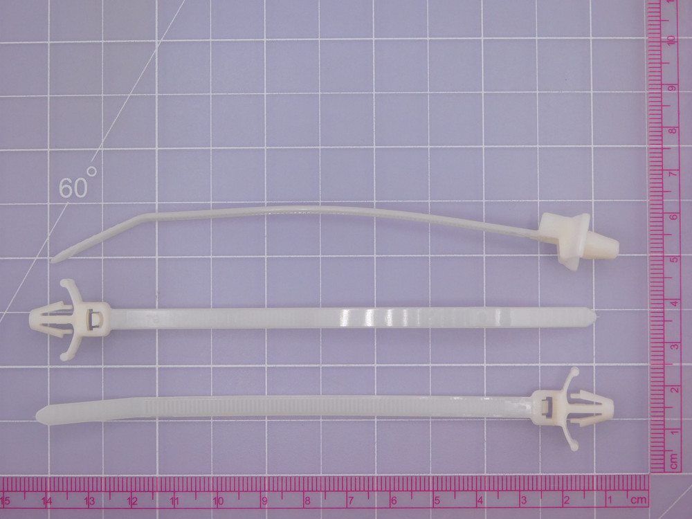PANDUIT PLWP1S-D PUSH MOUNT TIES, Cable, LOCKING WING PSH MNT STANDARD 1 NATRL