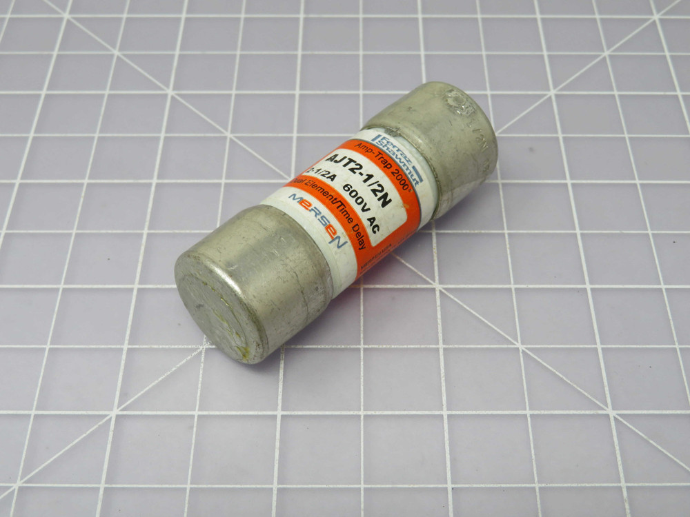 Mersen AJT2-1/2N Class J Time-Delay Fuse, 2.5A