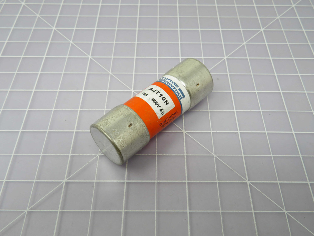 Mersen AJT10N Class J Time-Delay Fuse, 10A