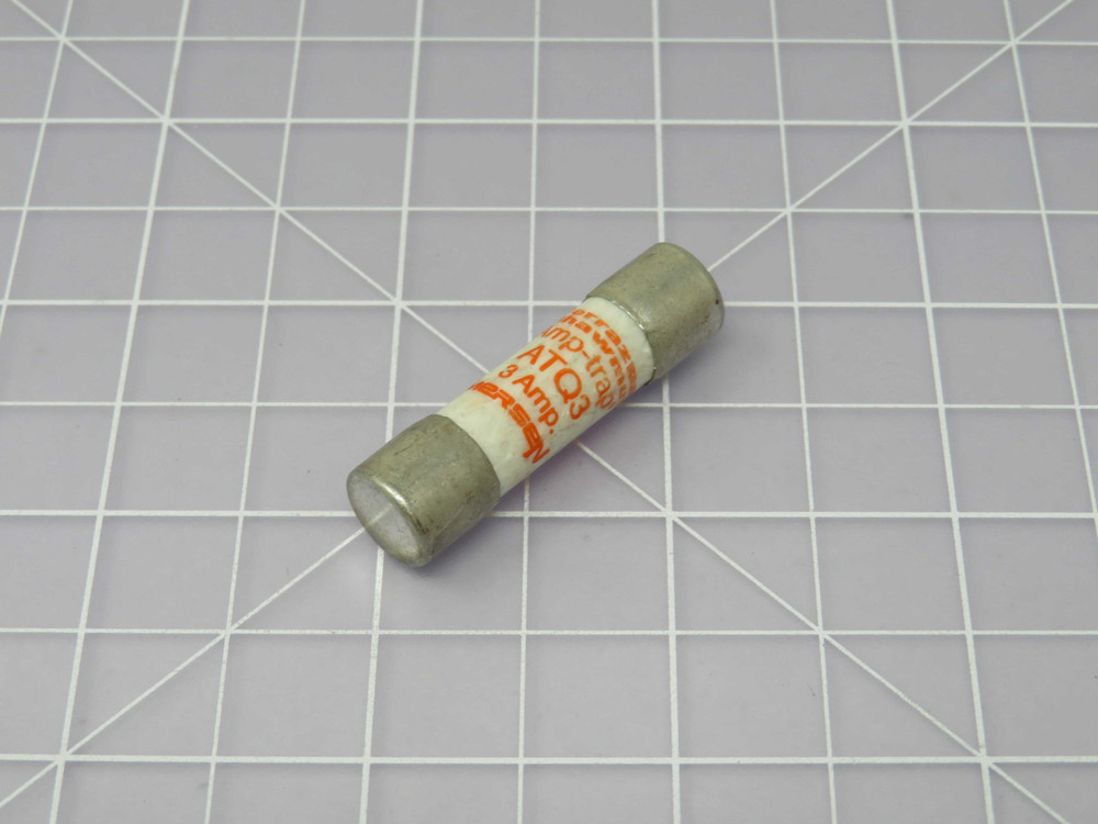 Mersen ATQ3 Midget Time-Delay Fuse, 10x38mm, 3A