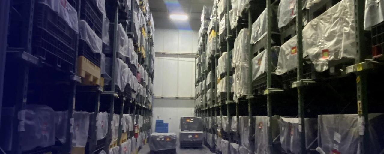 OCO Components warehouse storage racks