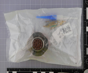 Lot of 2 AMPHENOL D38999/24FF11SN  Spec Connector Circular MIL X115447