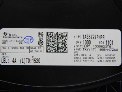 TEXAS INSTRUMENTS TAS5727PHPR