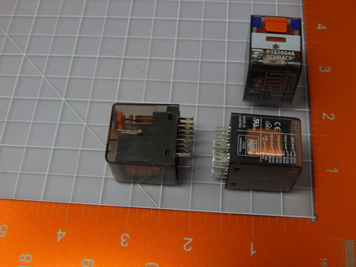 TE CONNECTIVITY 8-1419111-1 Q00151 General Purpose Relays 4P SLDR TST BTN 48DC