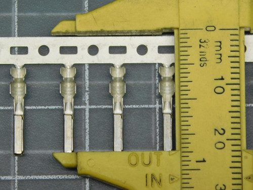 MOLEX 334670006 MX64 RCPT TERM GOLD 18/20AWG D WIND, CONN SOCKET 18-20AWG CRIMP