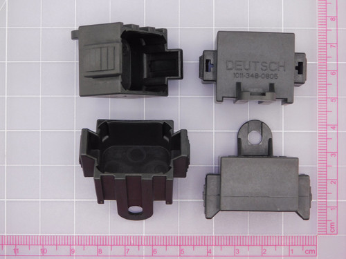DEUTSCH 1011-348-0805 DUST CAP, 8P, PLG, BLK, DT, Automotive Connectors 2-12 WAY CAPS FOR DT PLUGS