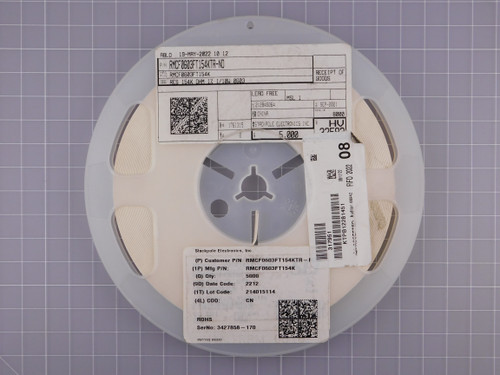 SEI RMCF0603FT154K parts for sale