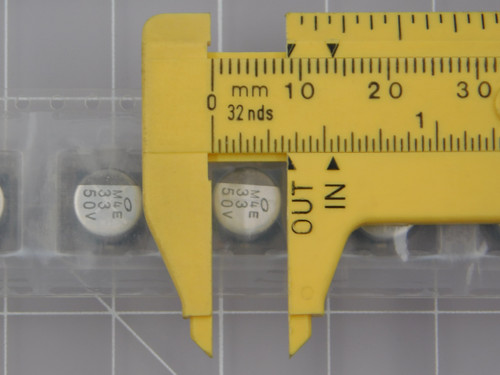 NICHICON UUE1H330MNS1GS parts for sale