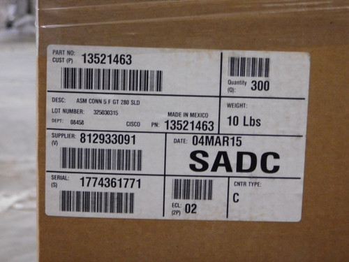 Lot of 285 DELPHI 13521463  Y021