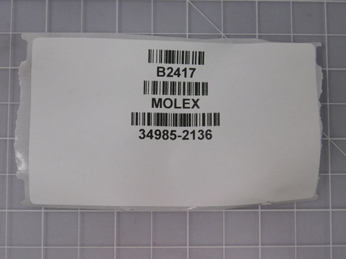 MOLEX 34985-2136  X89006