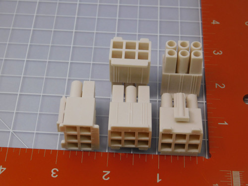 Lot of 540 MOLEX 19-09-1066  Q00063 Pin & Socket Connectors RECPT W/POS LATCH 6P