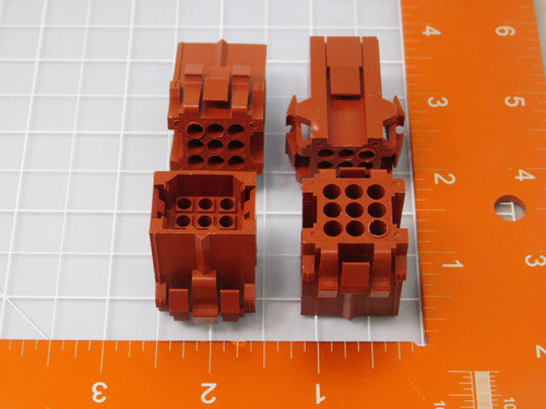 Lot of 141 TE CONNECTIVITY 207440-1  Q00029 Headers & Wire Housings 9P RECEP .197 SP Lot of 141 TE CONNECTIVITY 207440-1  Q00029 Headers & Wire Housings 9P RECEP .197 SP