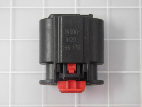 MOLEX 34900-4120  X89946 Automotive Connectors 1.2MM SLD ASSY RC PT 1X4 BLK KEYA/04