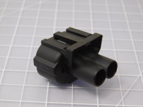 TE CONNECTIVITY 344081-1  X91073 CONN RCPT HSG 0.25 2POS BLACK