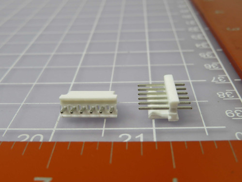 TE CONNECTIVITY 640456-6  X96334 Headers & Wire Housings FRICTION LCK HDR 6P Straight Post tin