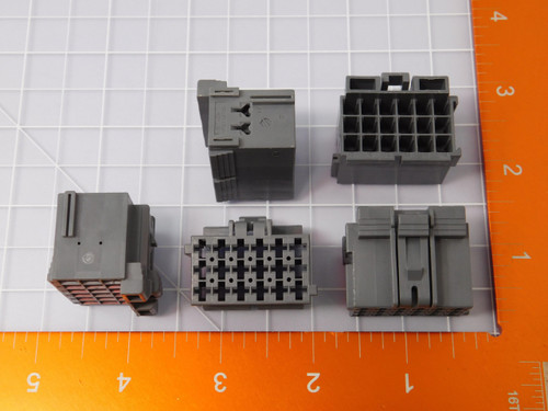 Lot of 476 TE CONNECTIVITY 1-967624-1  X93565 CONN RCPT HSG 18POS 5.00MM