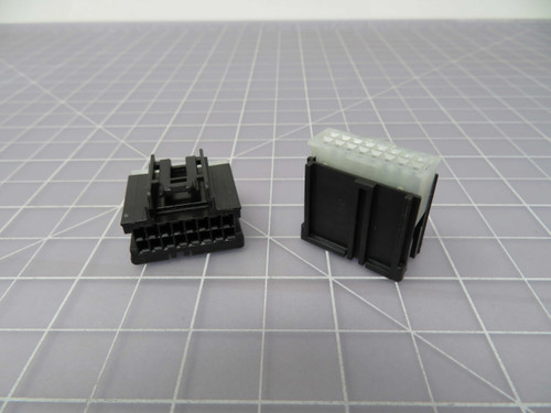 Lot of 175 TE CONNECTIVITY 1456867-3  X98744 Automotive Connectors PLG ASSY 2X8 UNSEALD 0.64