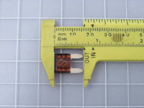 Lot of 114 BUSSMANN BK/ATM-7/1/2  X97691 Automotive Fuses 7.5A 32Vdc 1kA IR Brown