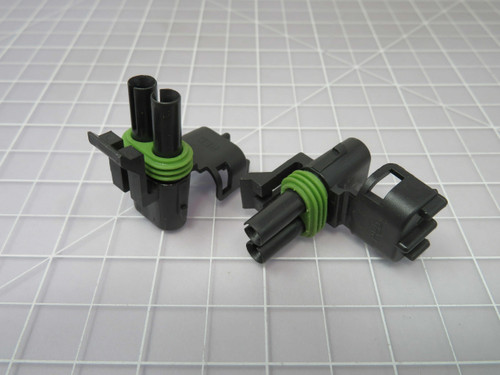 DELPHI 12015792  X98928 Automotive Connectors 2 Way F W/P Sealed DELPHI 12015792  X98928 Automotive Connectors 2 Way F W/P Sealed