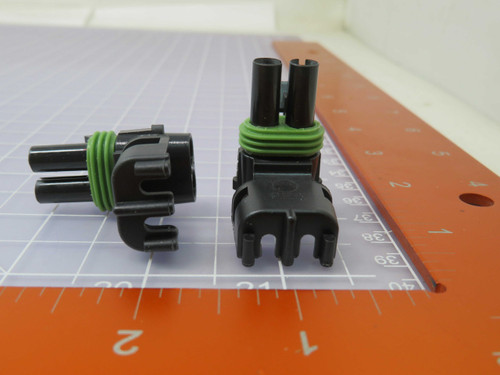 Lot of 235 DELPHI 12015792  X96469 Automotive Connectors 2P FM BLK CON ASSY 20 AMPS Lot of 235 DELPHI 12015792  X96469 Automotive Connectors 2P FM BLK CON ASSY 20 AMPS