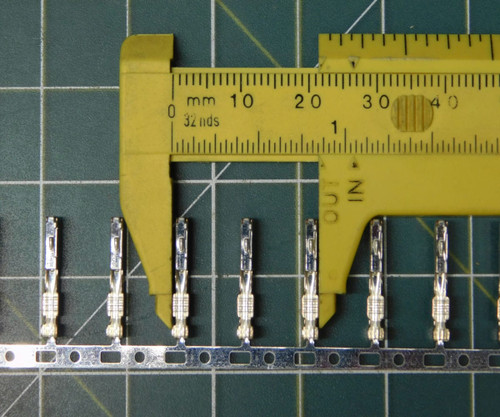 Lot of 645 AUTO 8100-2971  Auto HE Series Female Tin Terminal X115481