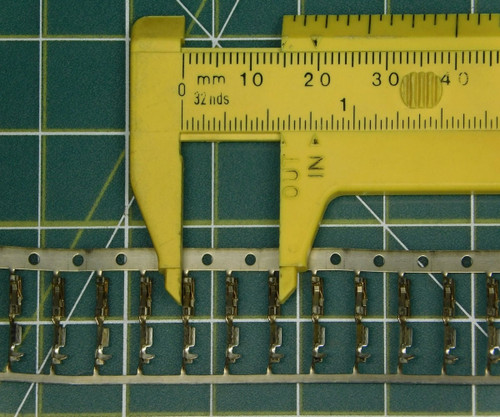 Lot of 2000 TE CONNECTIVITY 104480-3  SHORT POINT CONT 15 DPLX STMPD X115384