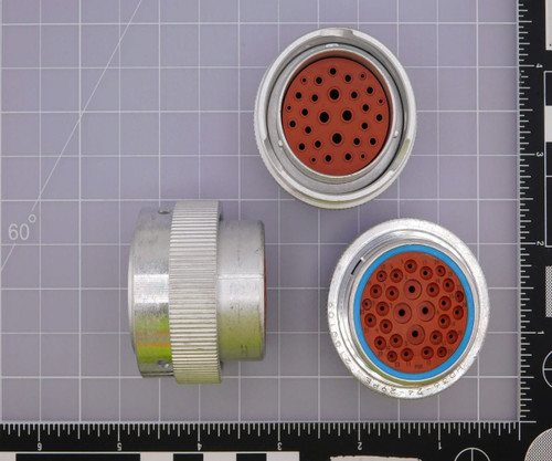 Lot of 3 DEUTSCH HD36-24-29PE  PLG, 29P,AL,E,CBLCLMPBT,DR,12/16/20,P,MC X115434