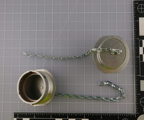 DEUTSCH HDC34-24-L020  Connector Accessories Protective Cap Straight Aluminum Silver Package X115444 DEUTSCH HDC34-24-L020  Connector Accessories Protective Cap Straight Aluminum Silver Package X115444