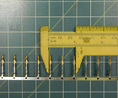 Lot of 400 TE CONNECTIVITY 770903-3  MINI UMNL PIN 22-18 AWG AU X115513 Lot of 400 TE CONNECTIVITY 770903-3  MINI UMNL PIN 22-18 AWG AU X115513