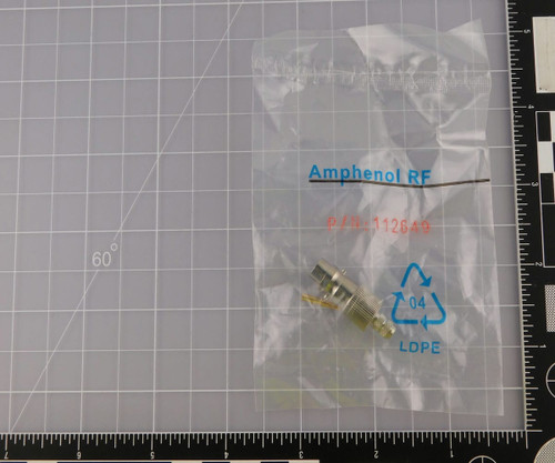 AMPHENOL 112649  RF connectors / Coaxial connectors BNC ST JACK 59 20 AWG 75 OHM TF X115460 AMPHENOL 112649  RF connectors / Coaxial connectors BNC ST JACK 59 20 AWG 75 OHM TF X115460