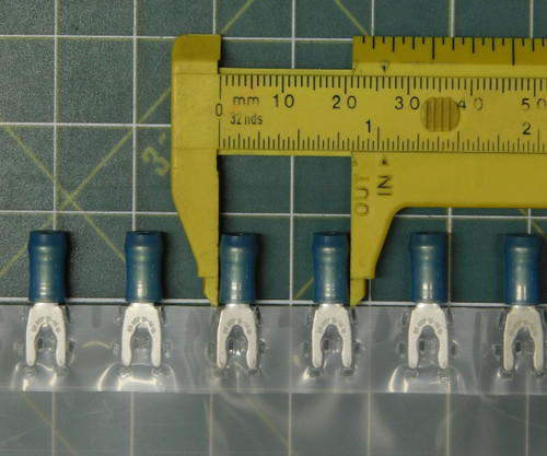 Lot of 487 TE CONNECTIVITY 52935-1  TERMINAL,PIDG SPR SPD 16-14 6 X115549