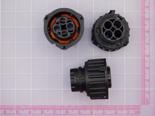 Lot of 79 TE CONNECTIVITY 1-965569-3 2.5Mm Bu-Geh Kpl 4P