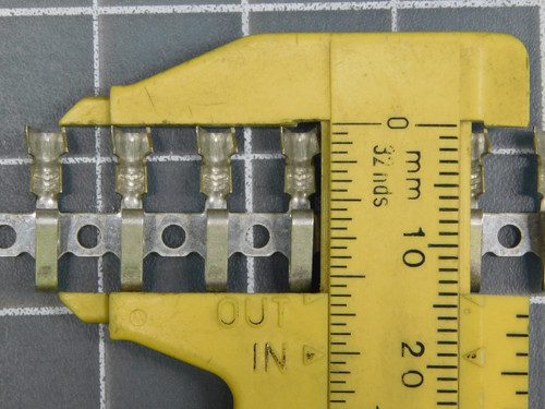 Lot of 1111 MOLEX 8500105 KK 156 TERMINAL CRIMP 18-24 AWG TIN 3.96MM (.156") PITCH, SINGLE SIDED TERMINAL, 18-20AWG, TIN PLATING, BRASS Lot of 1111 MOLEX 8500105 KK 156 TERMINAL CRIMP 18-24 AWG TIN 3.96MM (.156") PITCH, SINGLE SIDED TERMINAL, 18-20AWG, TIN PLATING, BRASS