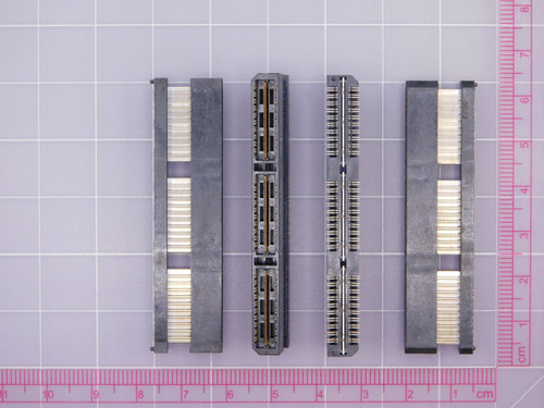 Lot of 11 SAMTEC QTH-060-04-F-D-DP-A-K CON,ROHS,3 BANKS 16MM 60PAIRS - [CNA14]
