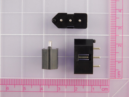 Lot of 108 MOLEX 10-18-1032 093 SHROUD PIN SKT HDRS 3 LKT