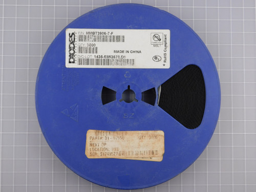 DIODES MMBT3906-7-F new surplus units