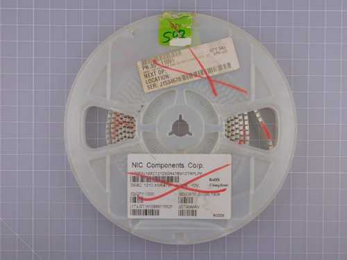 NIC COMPONENTS NMC1210X5R476M10TRPLPF parts for sale