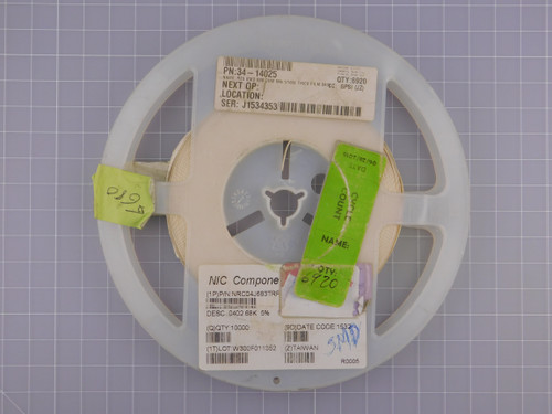 NIC COMPONENTS NRC04J683TRF parts for sale