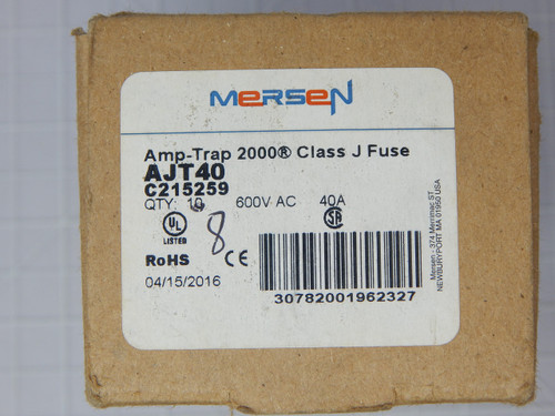 Lot of 4 MERSEN AJT40  Q00442