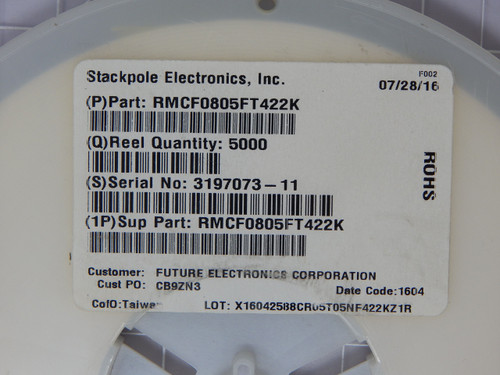 SEI RMCF0805FT422K  X90286