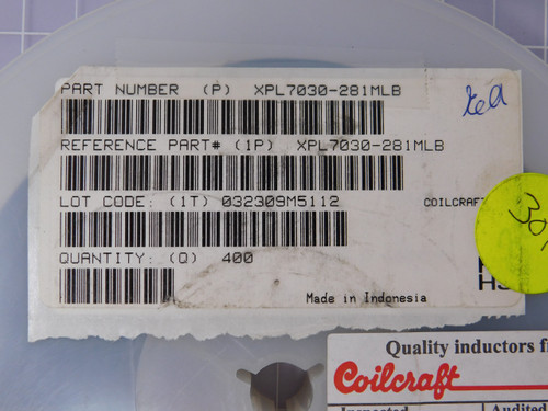 COILCRAFT XPL7030-281MLB  X93306