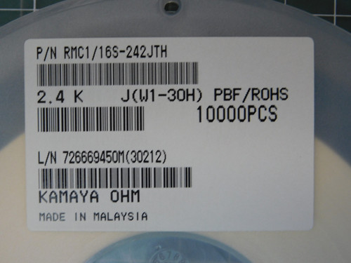 KAMAYA RMC1/16S-242JTH  X94401