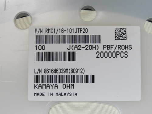 KAMAYA RMC1/16-101JTP20  X94572