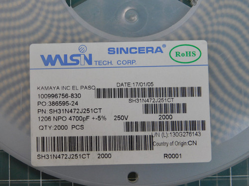 KAMAYA SH31N472J251CT  X94649