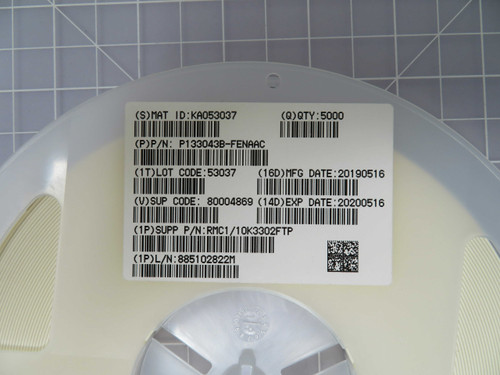 KAMAYA RMC1/10K3302FTP  X95005 Thick Film Resistors - SMD 0805 33K 1% Lead Free