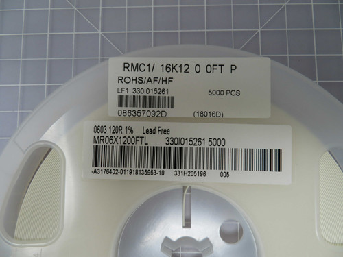 KAMAYA RMC1/16K1200FTP  X94978 Thick Film Resistors - SMD 0603 120R 1% Lead Free