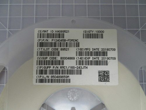 KAMAYA RMC1/16S-243JTH  X95745 Thick Film Resistors - SMD 0402 24K 5%