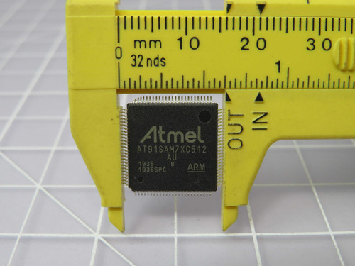 ATMEL AT91SAM7XC512B-AU  X95225 ARM Microcontrollers - MCU ARM7, 512KB, LQFP100,GREEN,IND TEMP