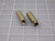 Lot of 384 KEYSTONE ELECTRONICS 1608-2  X93651 ROUND STANDOFF #6-32 BRASS 3/4"