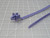 Lot of 1111 AUTO 6810-2657  Purple Cable Ties X110938